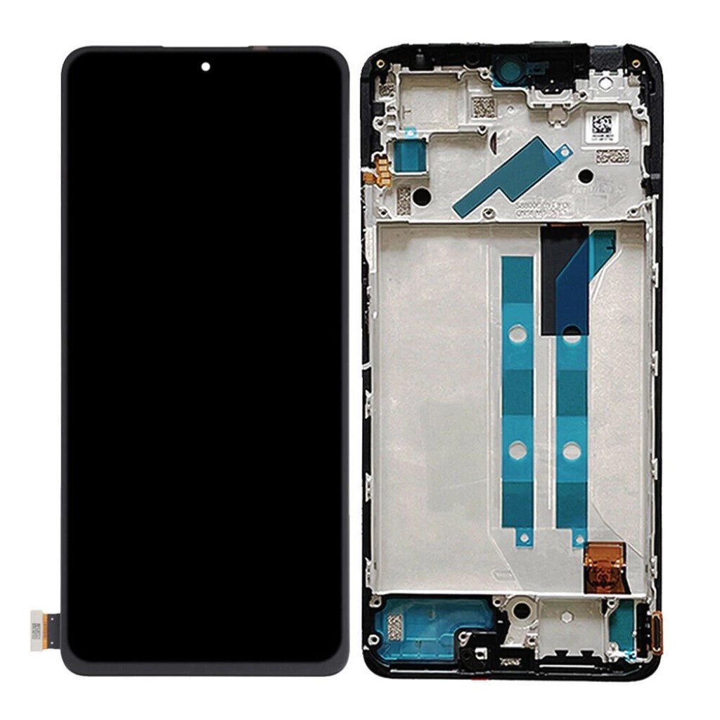 Poco X4 Uyumlu Dokunmatik Ekran Çıtalı TFT (Siyah)