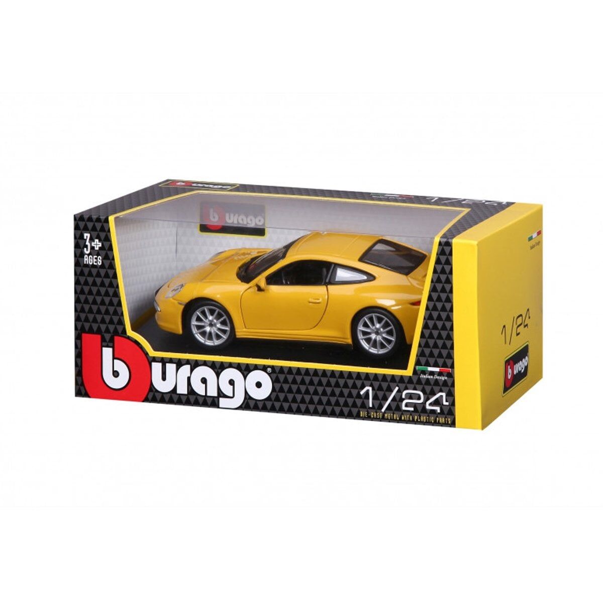 21065 Burago 1:24 Porsche 911 Carrera S Model Araba
