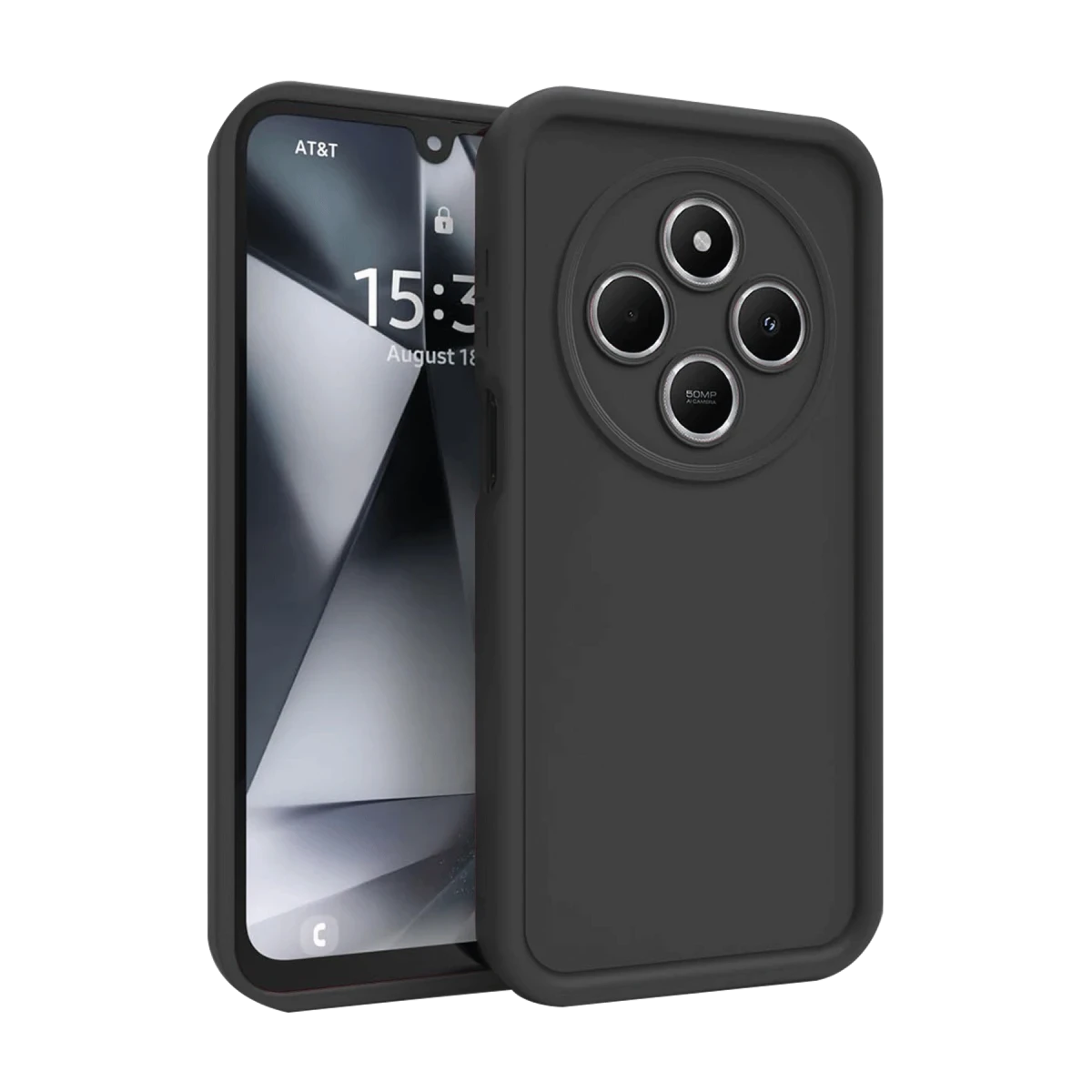 Xiaomi Redmi 14C Kılıf Viera Silikon - Siyah