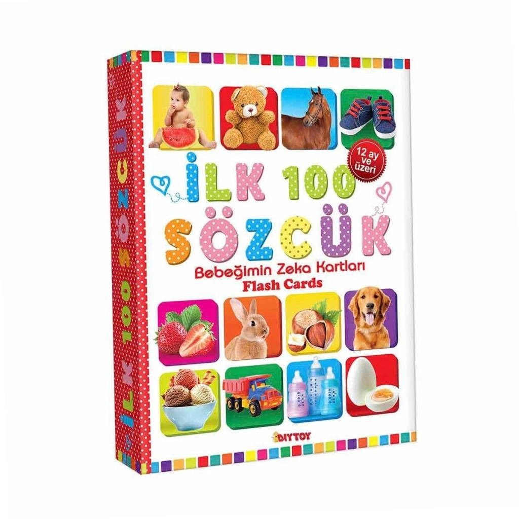 Eğitici FlashCards İlk 100 Sözcük - 1 Adet