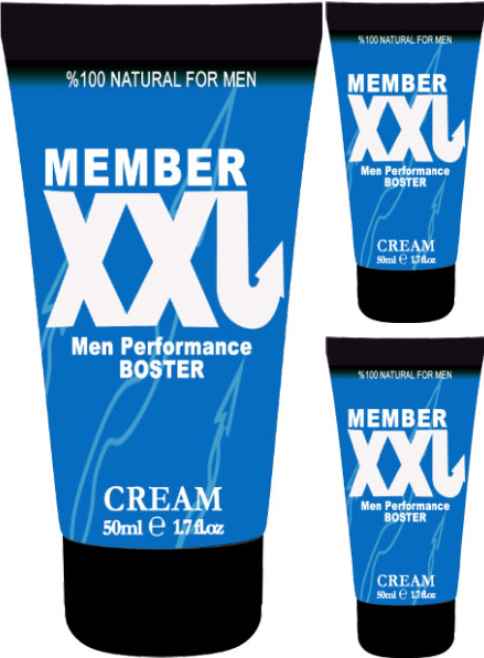 Member Xxlcream 50 ml 3 Adet Erkeklere Özel Krem