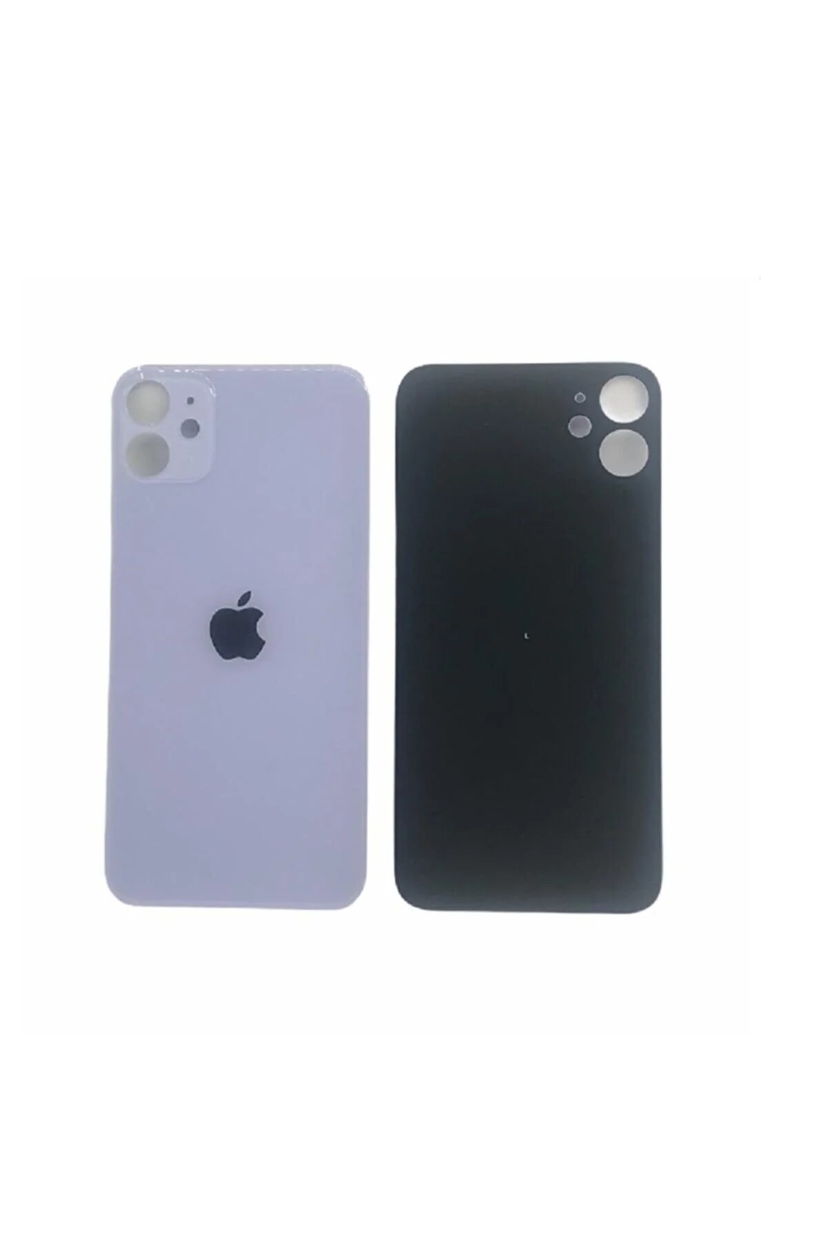 iPhone 11 Uyumlu Arka Pil Kapağı Bighole (Mor)