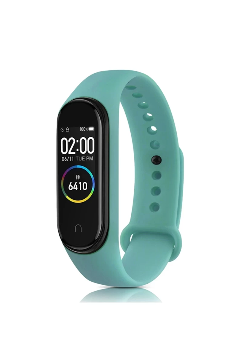 Xiaomi Mi Band 7 Uyumlu Klasik Kordon - Turkuaz