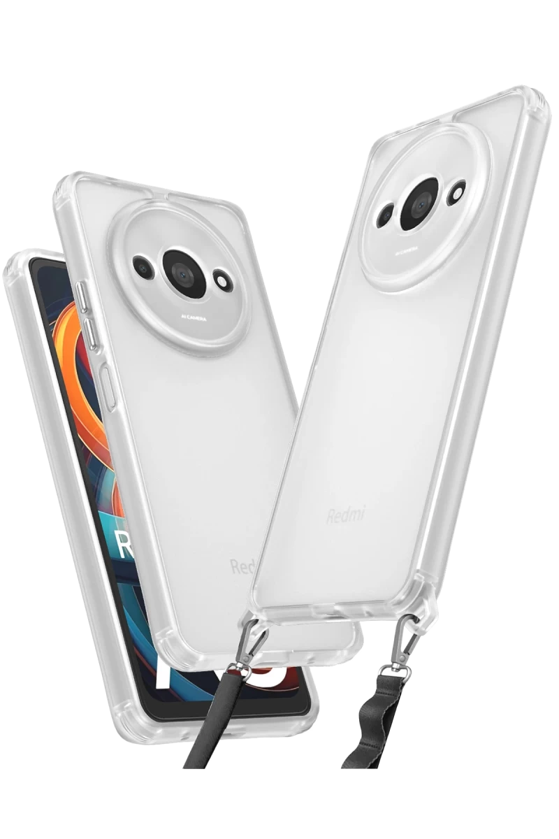 Xiaomi Redmi A3 4G Uyumlu Kılıf Penta Silikon Kılıf - Şeffaf