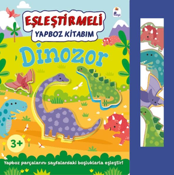 Eşleştirmeli Yap-Boz Kitabım Dinozor
