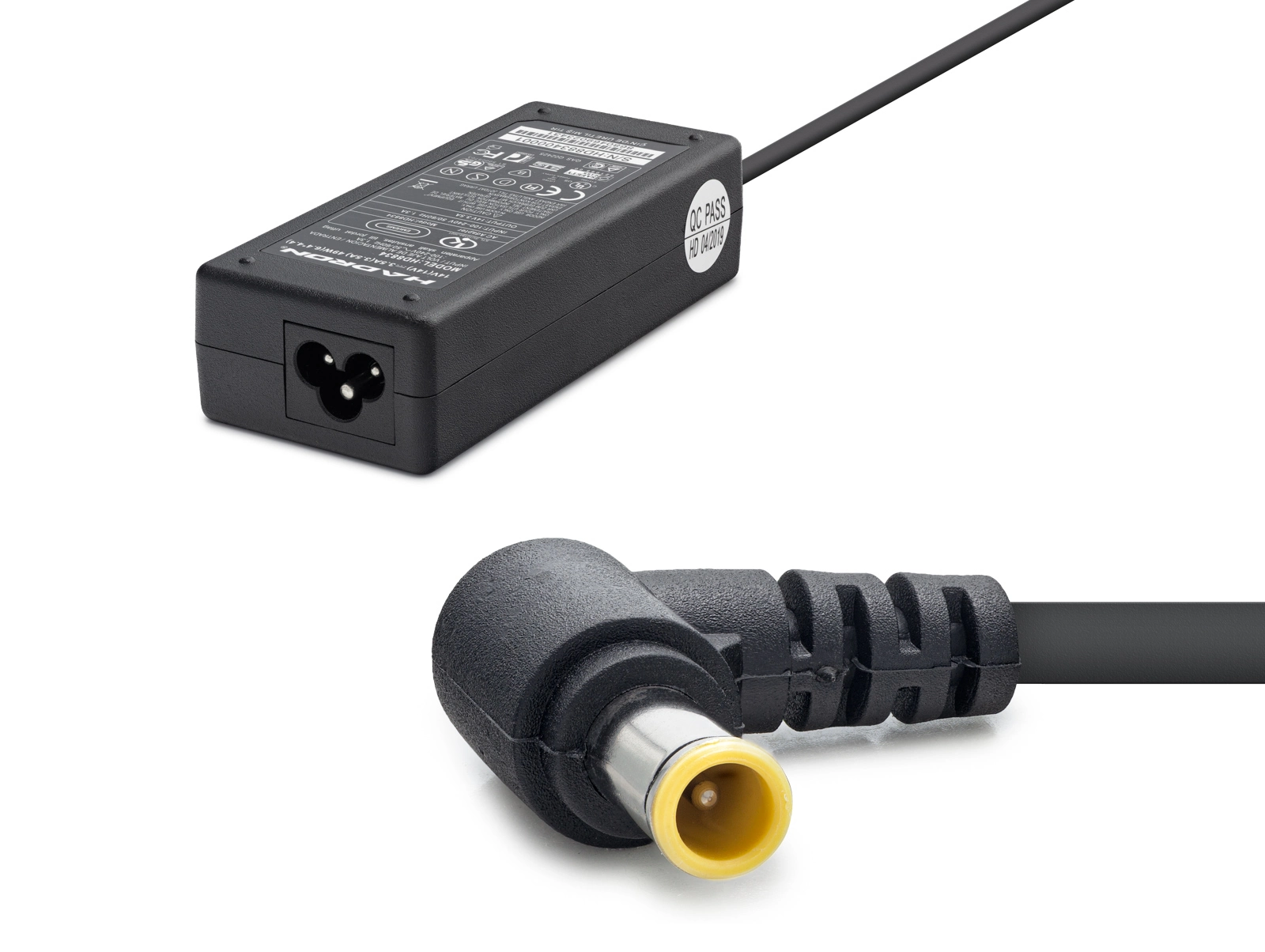 Siyah Monitör Adaptörü 14V 3.5A 6.5x4.4 mm Uyumlu Cihazlar