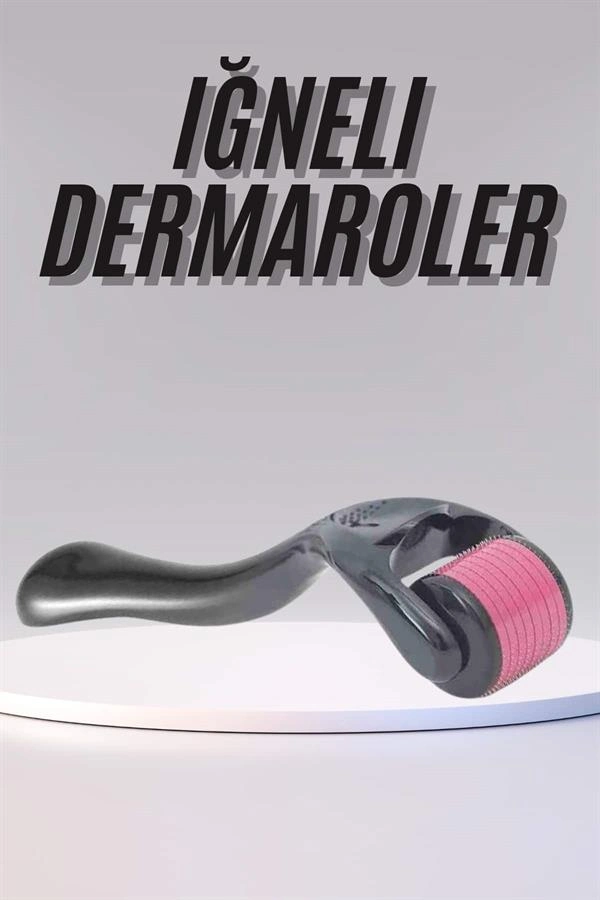 Titanyum Uçlu Derma Roller 540 Iğneli 1 Mm Cilt Bakımı
