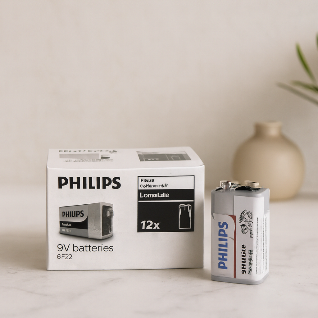9V Pil 12'li Paket (Çinko-Klorür)