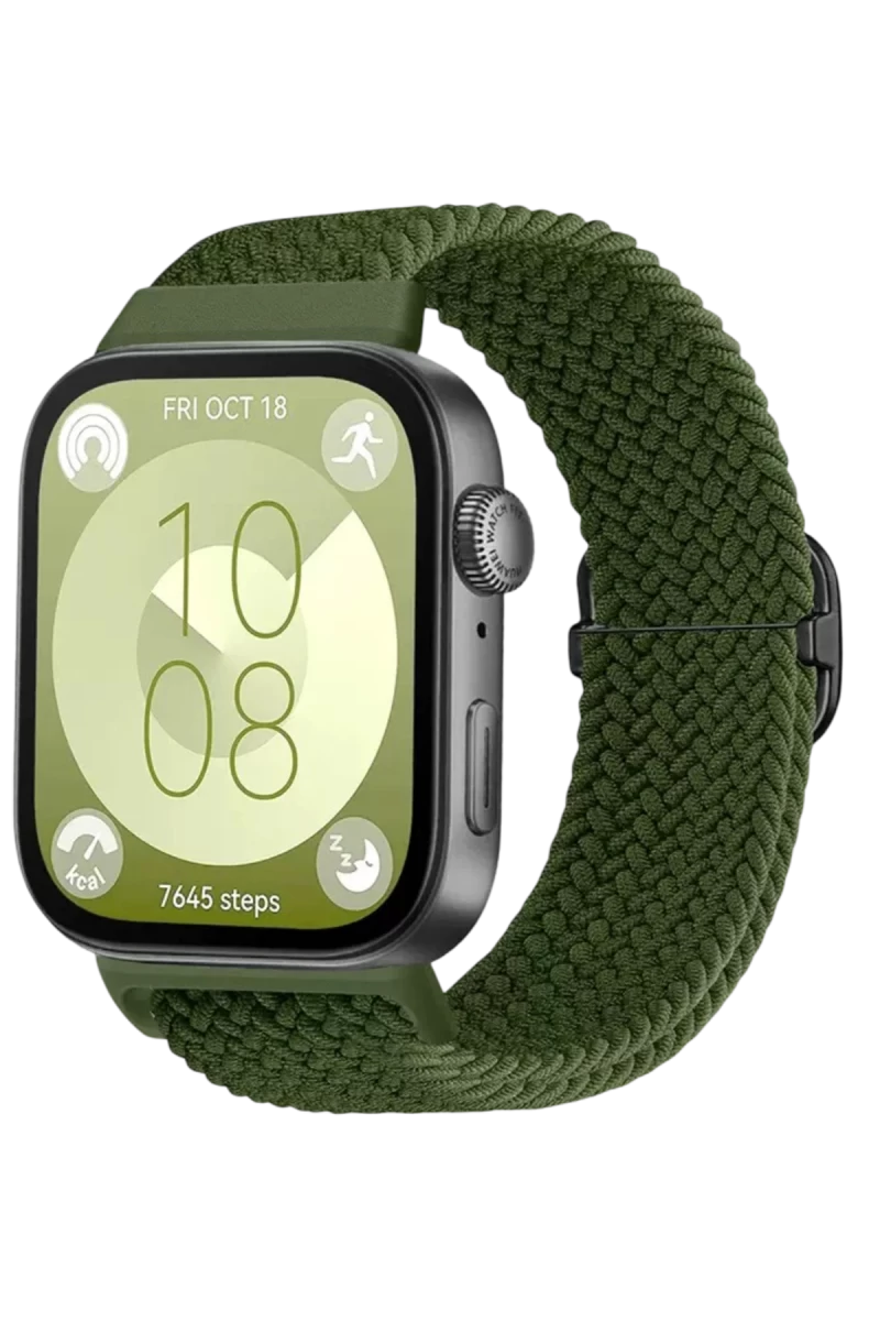 Huawei Fit 4 Star Kordon - Koyu Yeşil