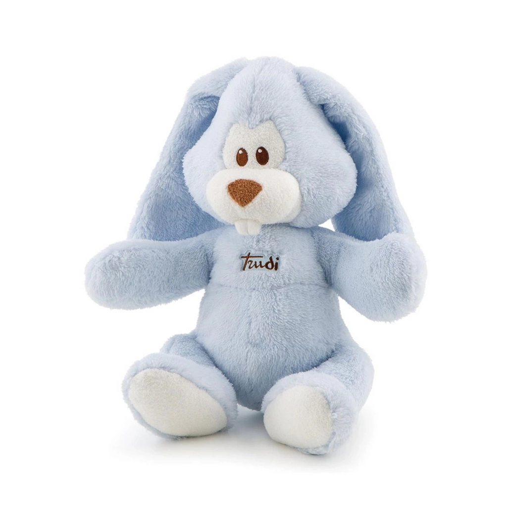 Sevimli Peluş Tavşan 26 cm Mavi Renkli Oyuncak