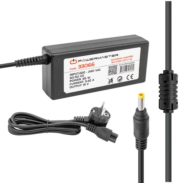 PM-33066 19 Volt - 3.42 Amper 4.0*1.7 Mm Uçlu Adaptör (Casper Notebook)
