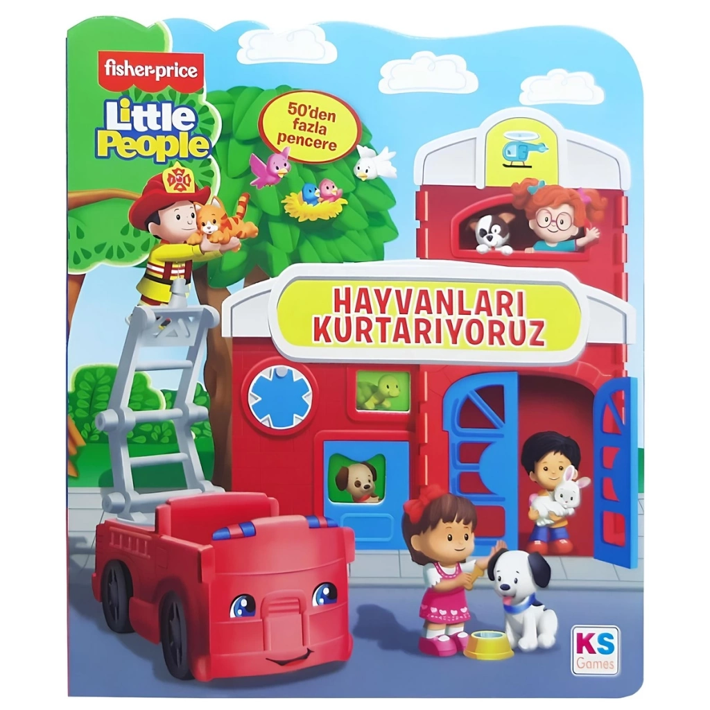 Eğitici Hayvan Kurtarma Flap Kitabı 1 Adet