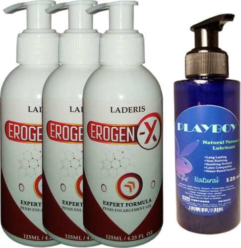 Laderis Erogen x Jel (3 Adet) Plaboy  Jel 125 ml