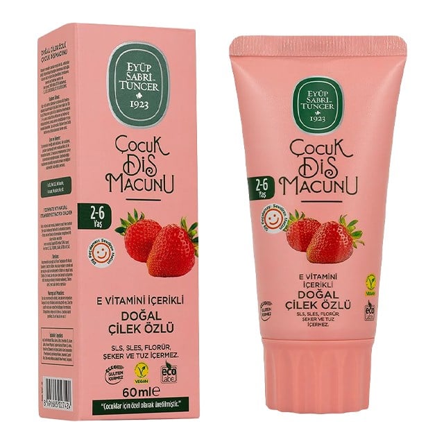 Diş Macunu Çilek 60ml Çocuk 1 Adet