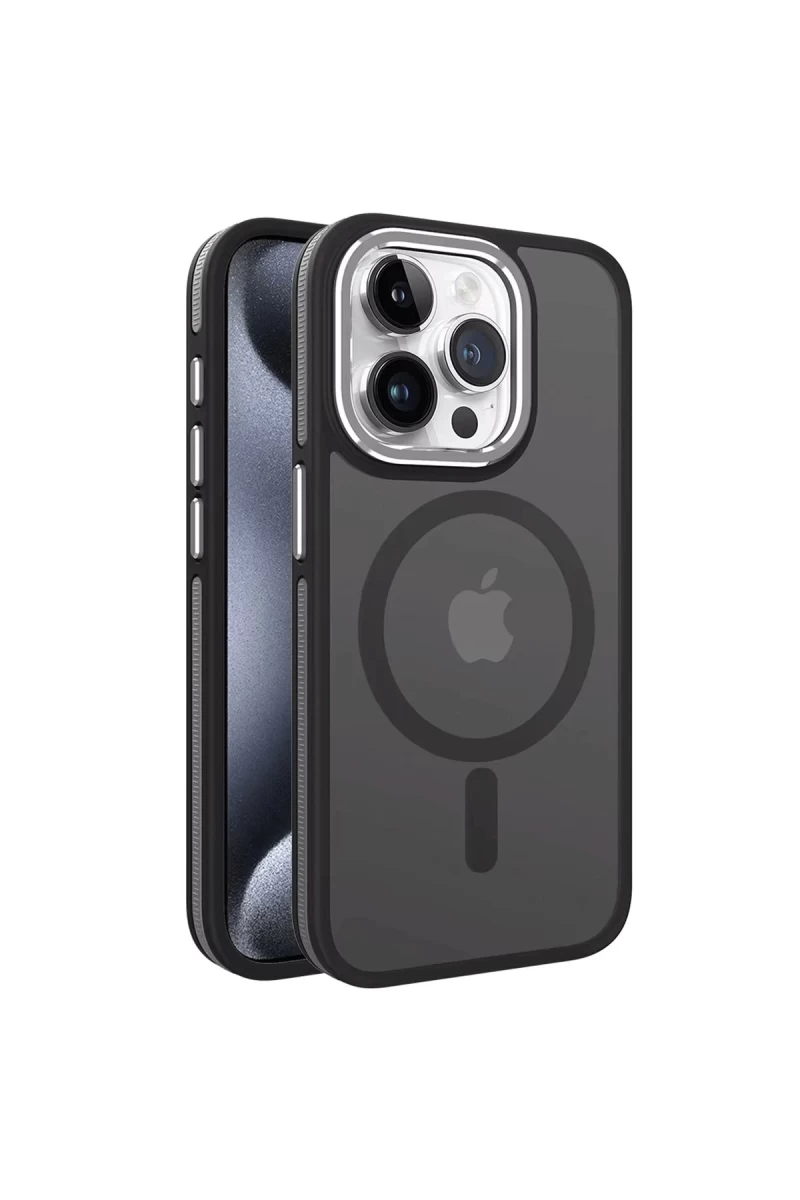 Joko Apple iPhone 15 Pro Max Uyumlu Winner Magsafe Kapak - Siyah