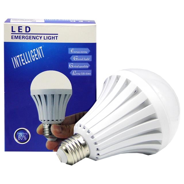 PM-13387 E27 15W Akıllı Şarjlı Led Ampul (6500K Beyaz Elektrik Kesintisine Duyarlı)