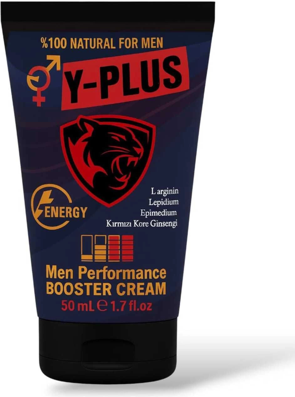 Y-Plus Kırmızı Kore Ginsengli Natural Men Booster Cream 50 ml