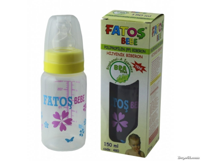 PP Plastik Biberon 150 ml