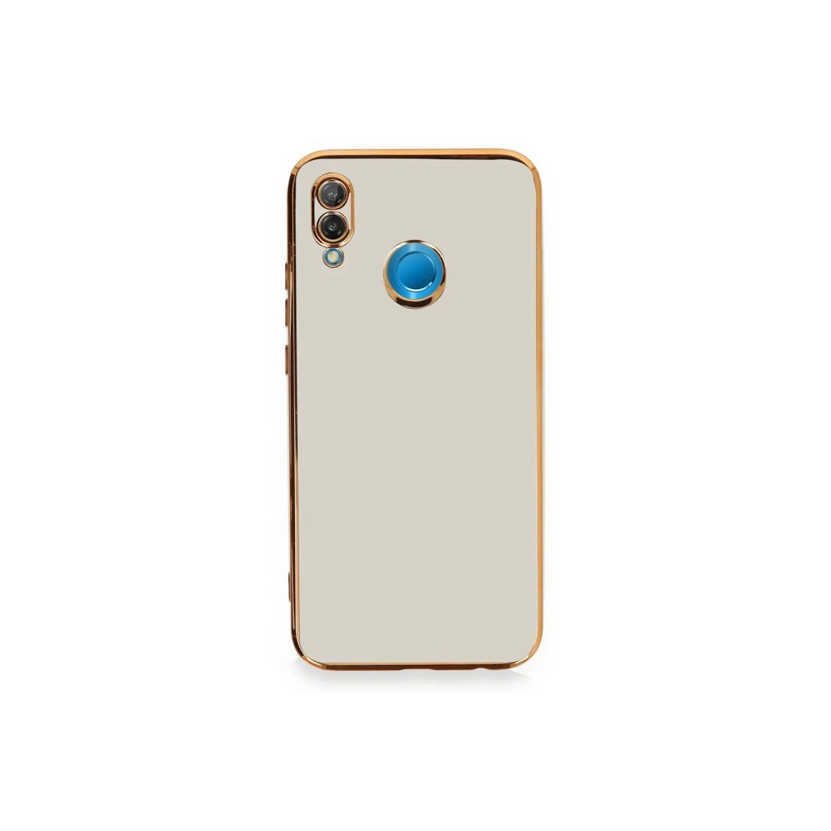 Huawei P20 Lite Kılıf Volet Silikon - Beyaz