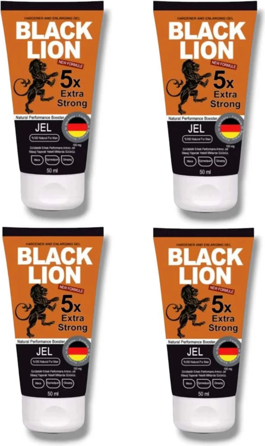Black Lion Ginsengli Krem 50 ml x 4 Adet