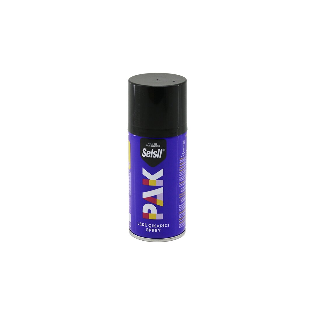 Selsıl Pak Kumaş Leke Çıkarıcı Sprey 150 Ml Yağ - Boya - Makyaj - Katran - Çimen - Çikolata Vs.
