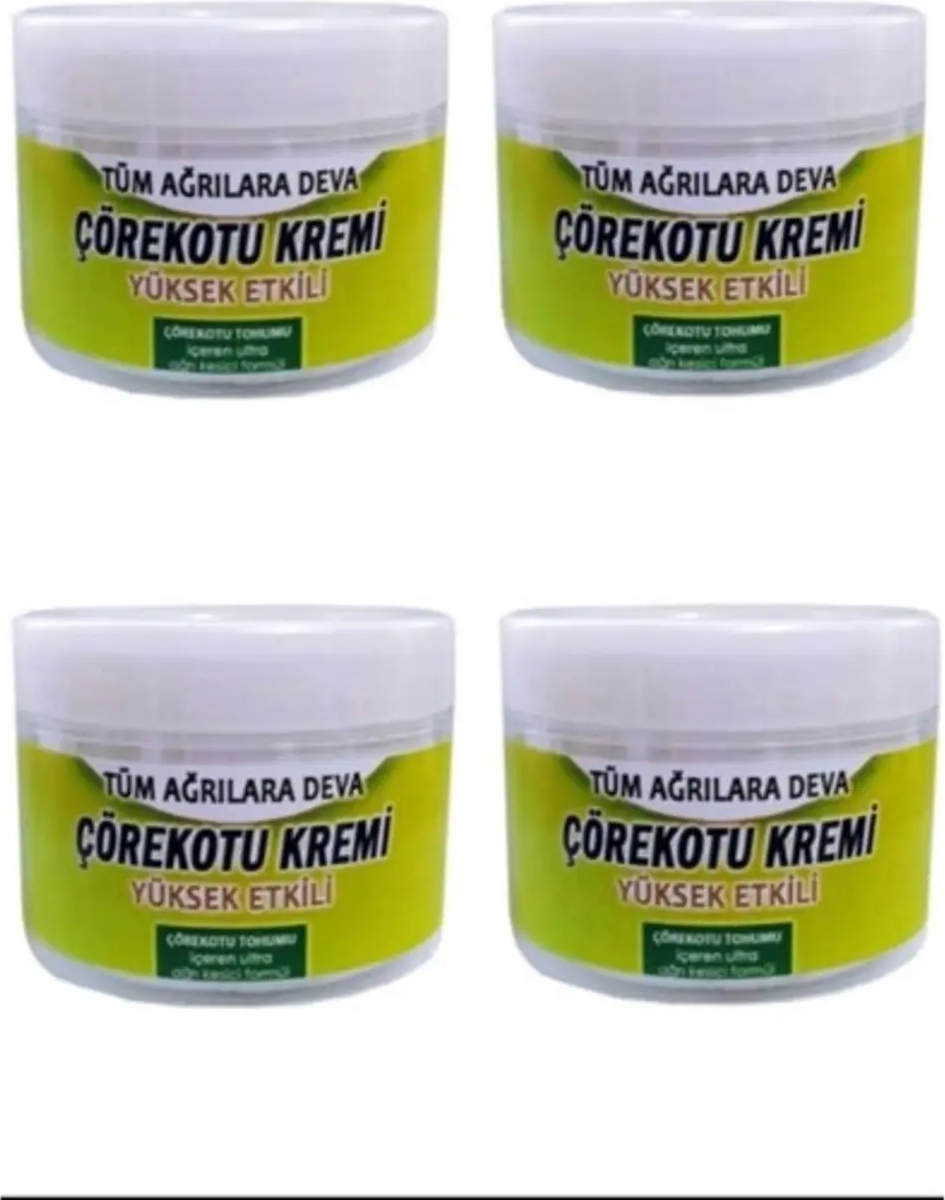 Süper Mediterian Onarıcı Çörek Otu Kremi 100 ml 4 Adet/ Ti Çörek Otu Kremi 100 ml