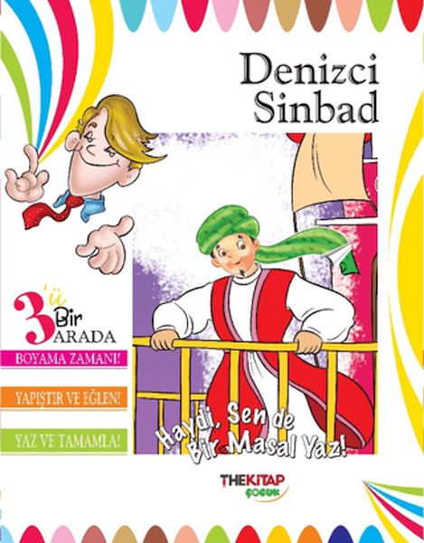 Denizci Sinbad (Üçü Bir Arada Etkinlik Kitabı)