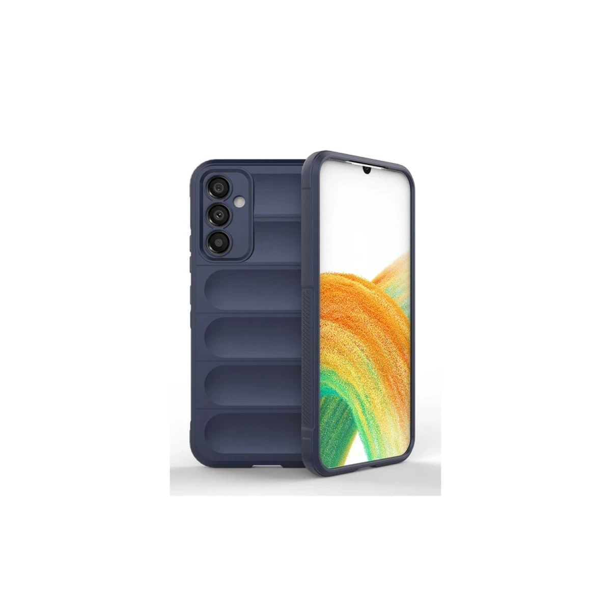 Samsung Galaxy A16 5G Kılıf Optimum Silikon - Lacivert