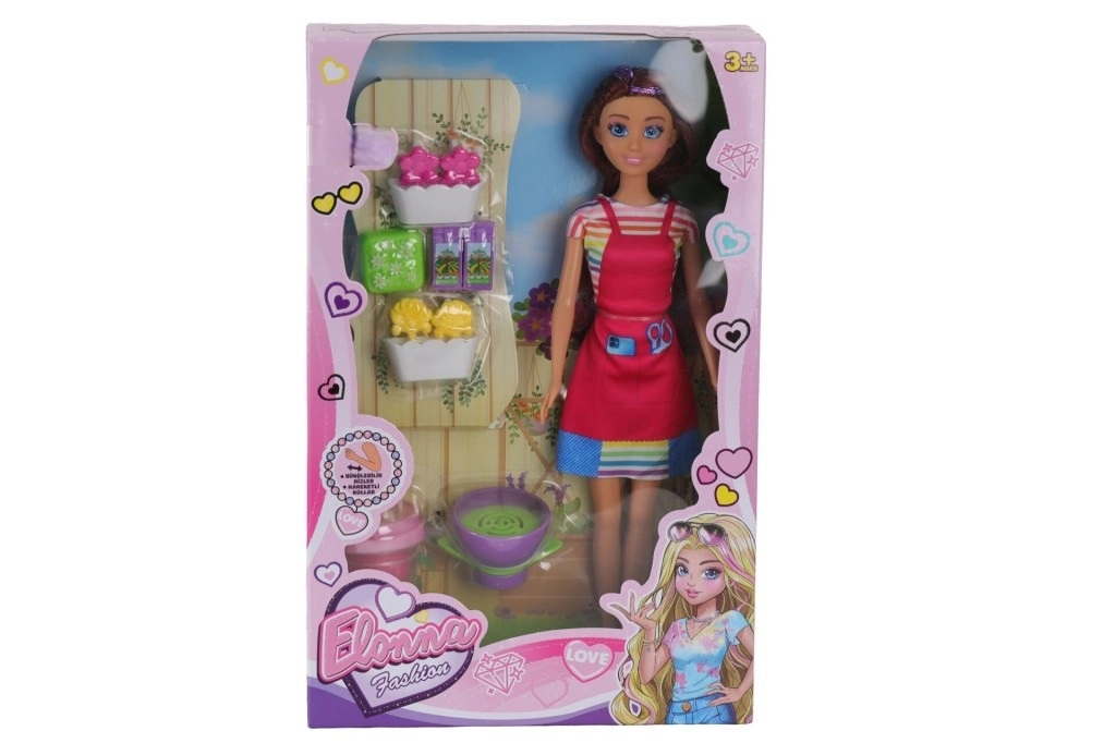 Şık 29cm Aksesuarlı Çiçekçi Kutulu