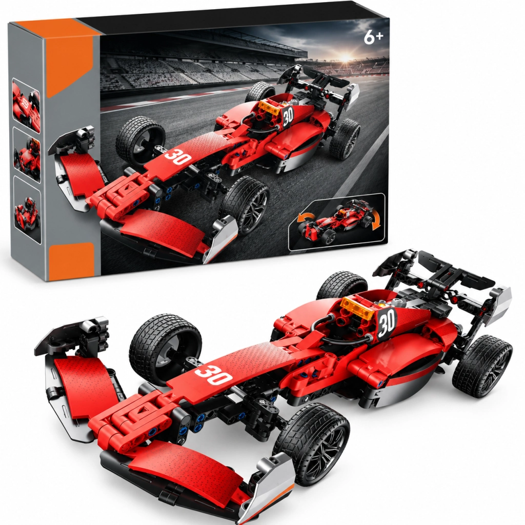 Off Road Yarış Aracı 2in1 Kırmızı 1 Adet