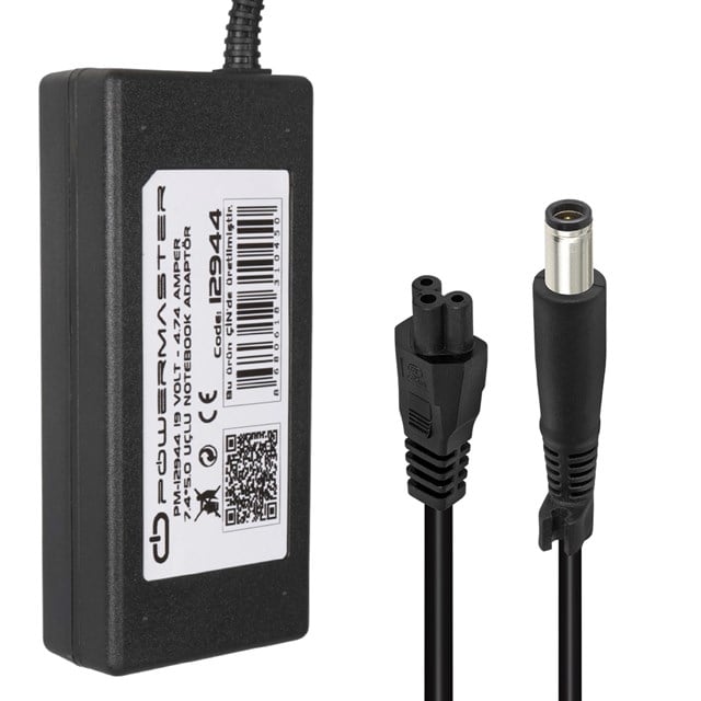 PM-12944 19 Volt - 4.74 Amper 7.4*5.0 Mm Uçlu Adaptör (Hp Notebook)