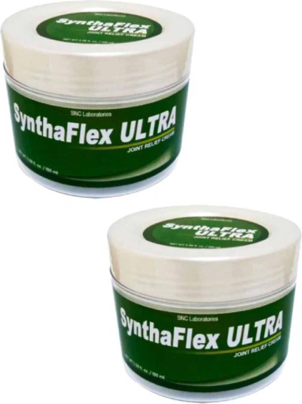 Synthaflex Ultra Kemik Kriş Adale Diz Sızıları Için Masaj Bakım Kremi 100 ml x 2 Ad
