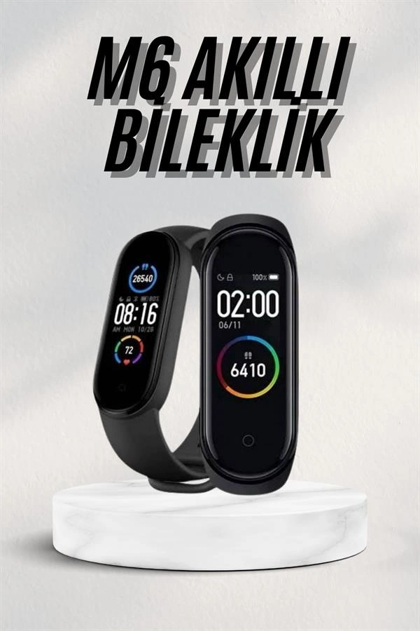 Spor Takibi Akıllı Bileklik Android ve İOS Uyumlu