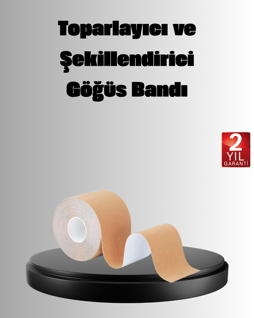 Askısız Görünmez Göğüs Bandı – Dekolteli Kıyafetler İçin Destekleyici Bant