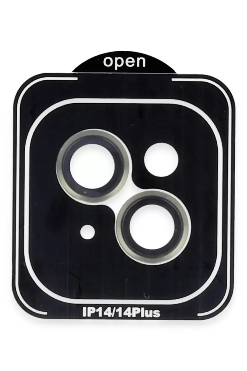 Joko Apple iPhone 14 Uyumlu PVD Metal Kamera Lens - Yeşil