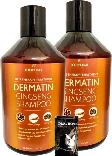 Policlear Dermatin Şampuan 500 ml x 2 Adet + Jel