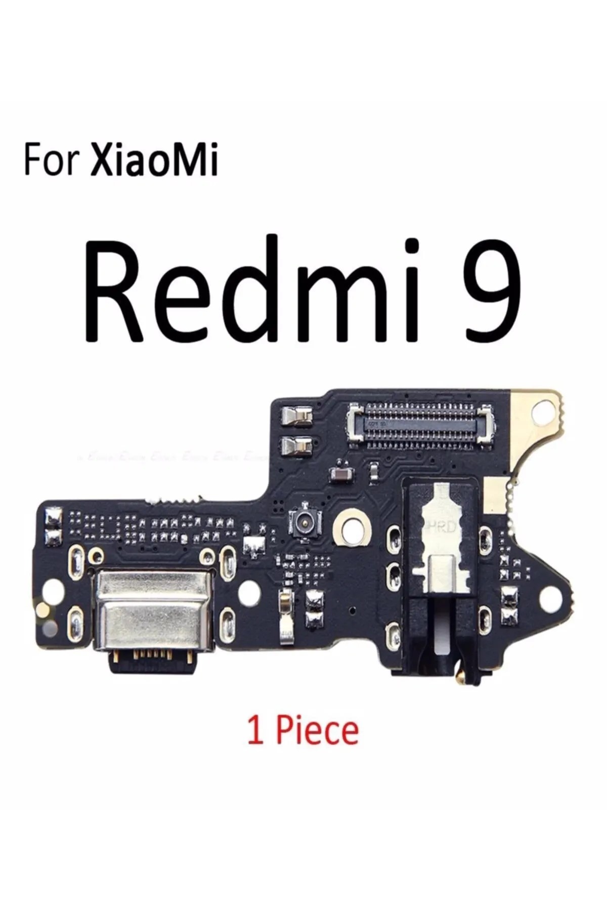 Xiaomi Redmi 9 Uyumlu Mikrofonlu Hızlı Şarj Soket Bordu