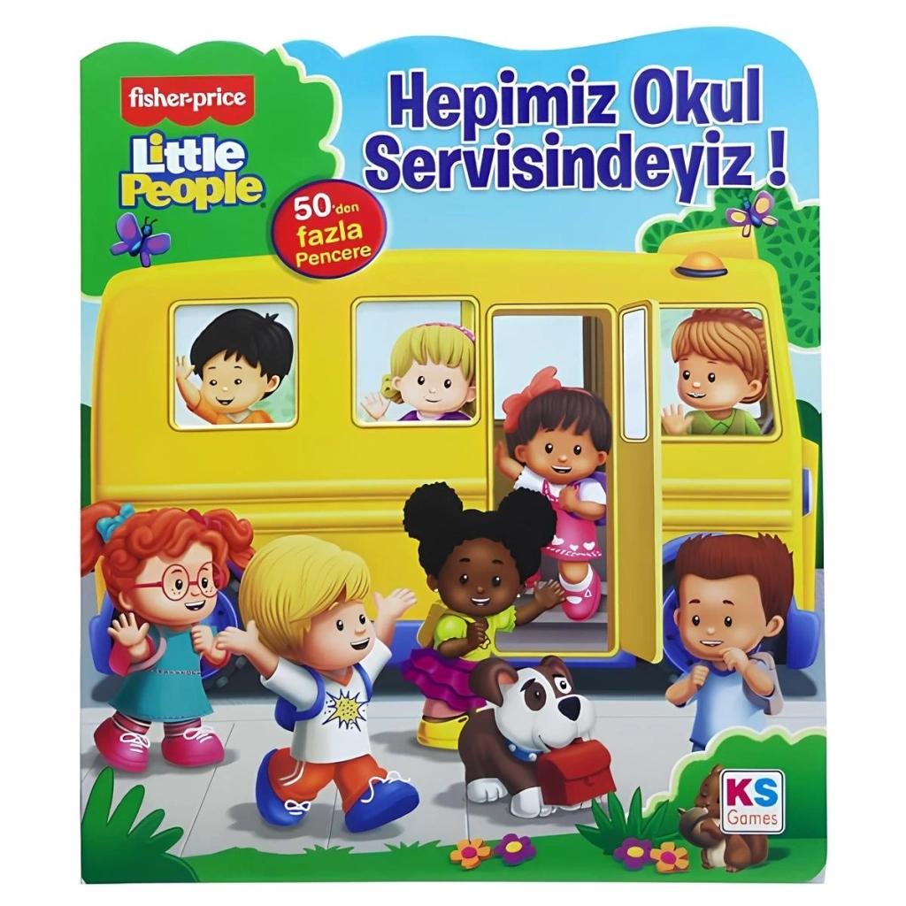 Eğlenceli Okul Servisi Flap Book Seti