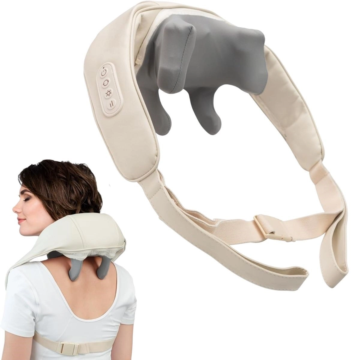 Kablosuz Ergonomik Boyun ve Sırt Masaj Aleti 1 Adet