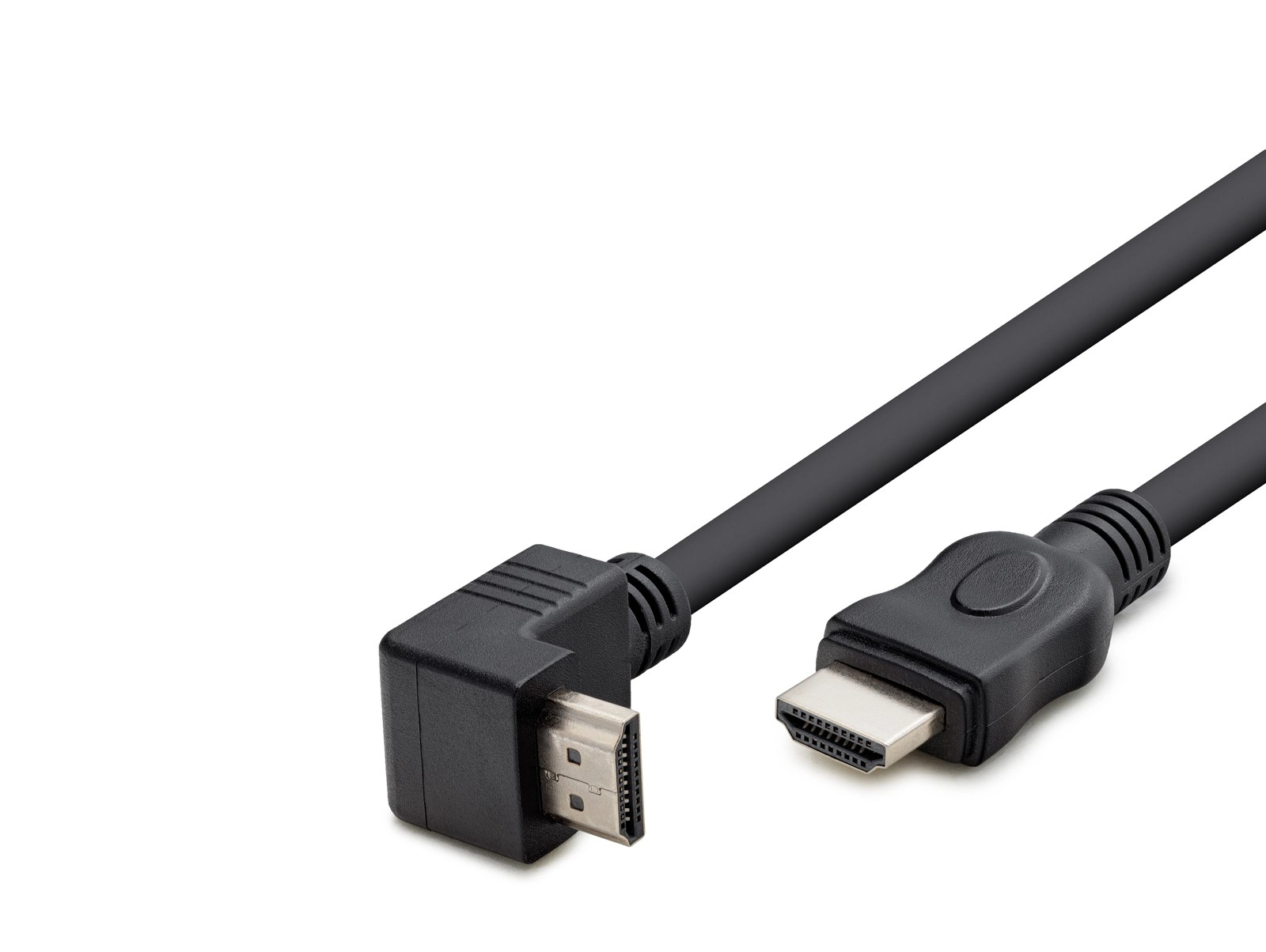 L Tip HDMI Kablo 1.5 Metre Siyah Renkli