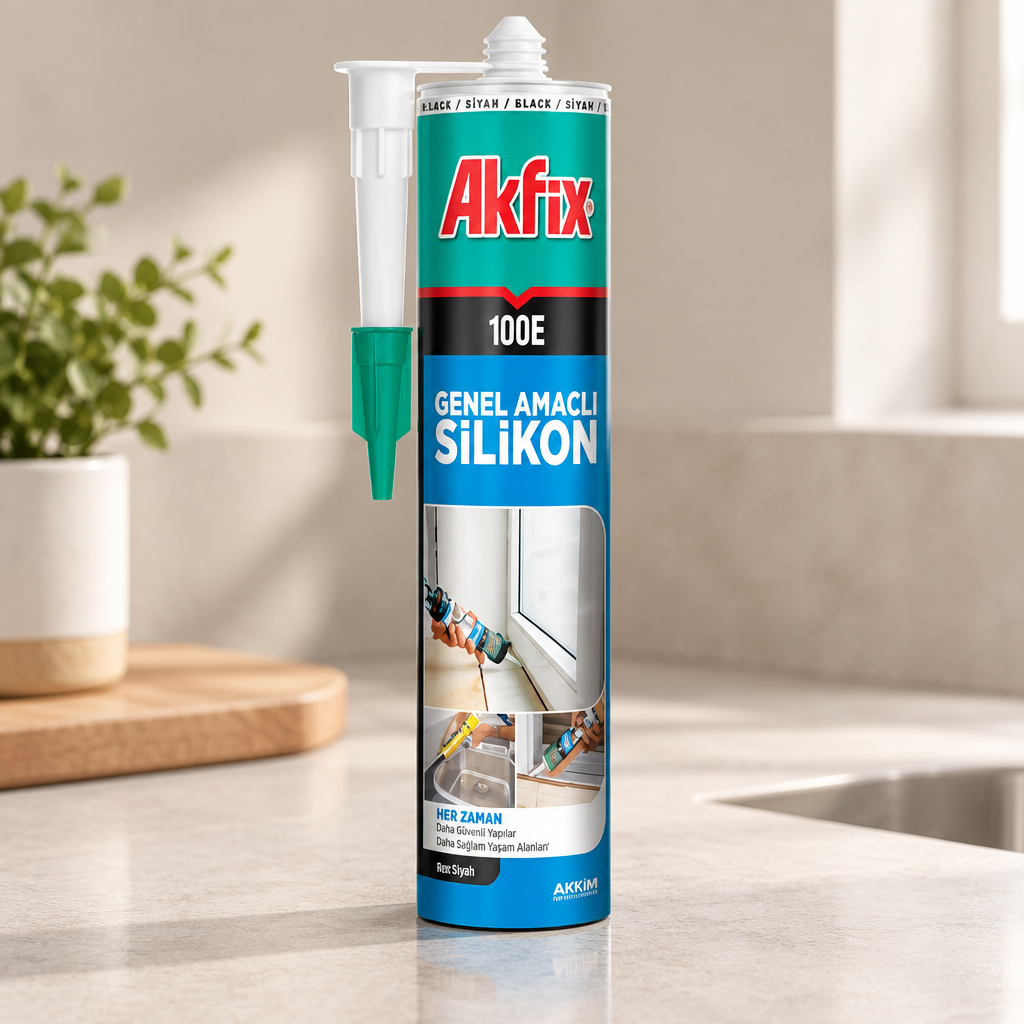 280 gr Şeffaf Silikon