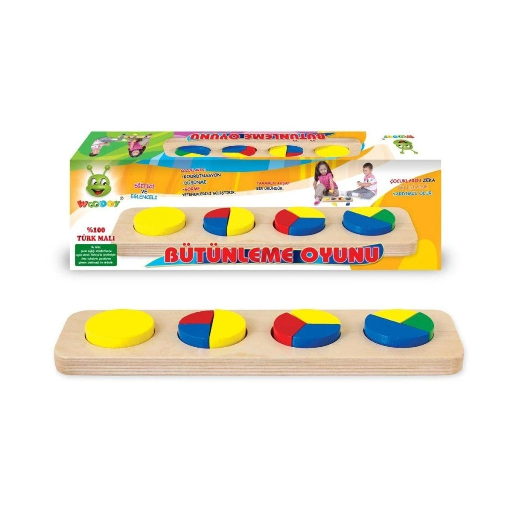 Eğlenceli Woody Ahşap Bütünleme Oyunu 1 Adet
