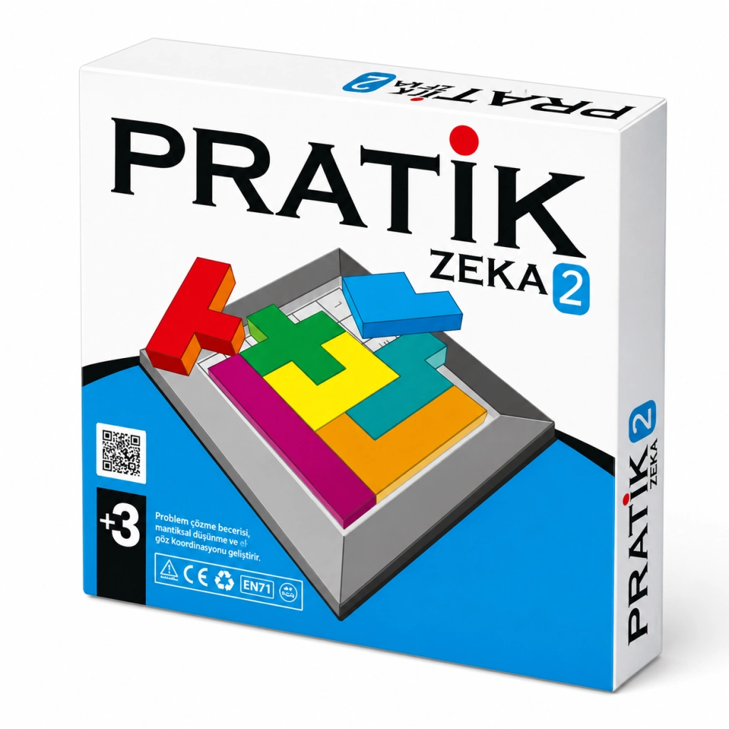 Eğitici Pratik Zeka Oyun Seti 2-3 Yaş Çocuklar için