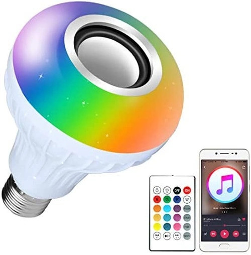 Akıllı LED Ampül Hoparlör E27 4W Kablosuz Kontrol