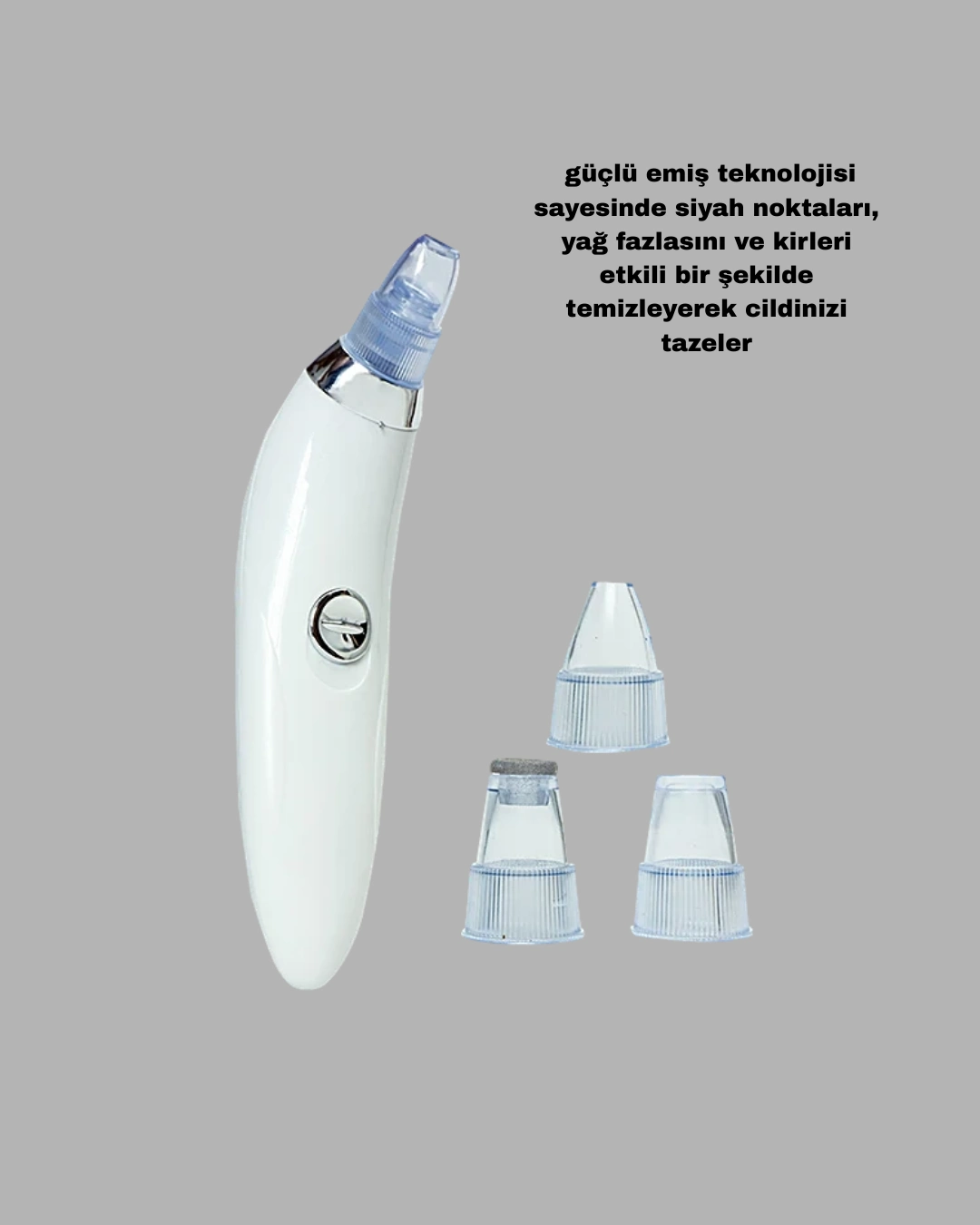Cilt Bakım Seti Dermaroller ve Siyah Temizleyici