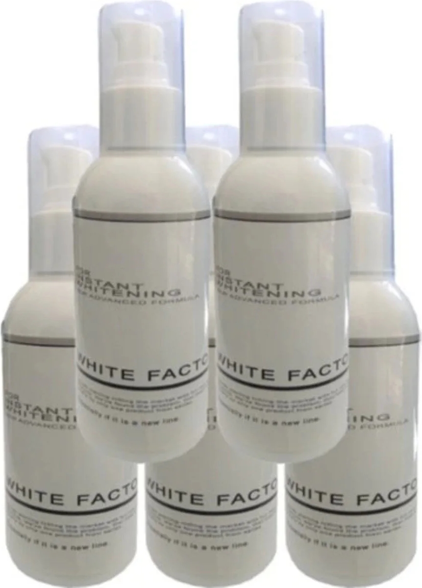 White Factor For Instant Whitening - Krem 120 ml x 5 Adet