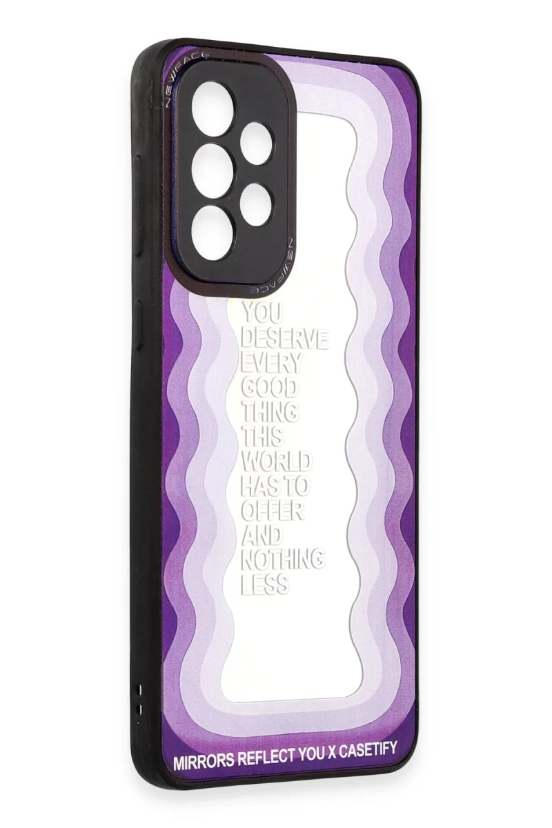Samsung Galaxy A33 5G Uyumlu Kılıf Mirror Desenli Kapak - Mirror - 5