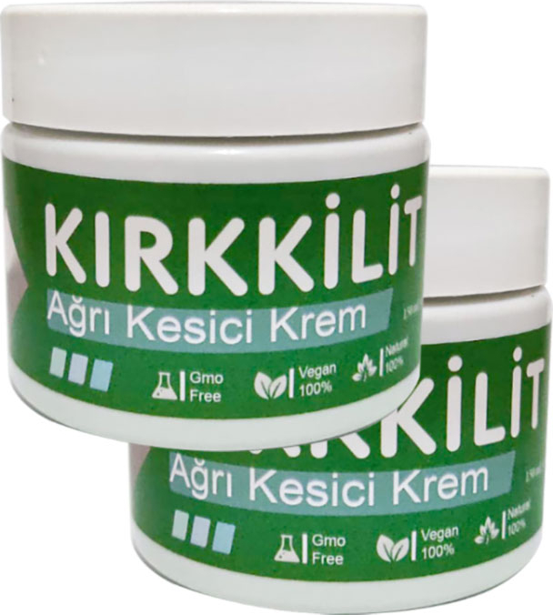 Kırk Kilit Otu A-25 Büyük Boy Heryere Paincream 2 Adet 150 ml Agrikremi