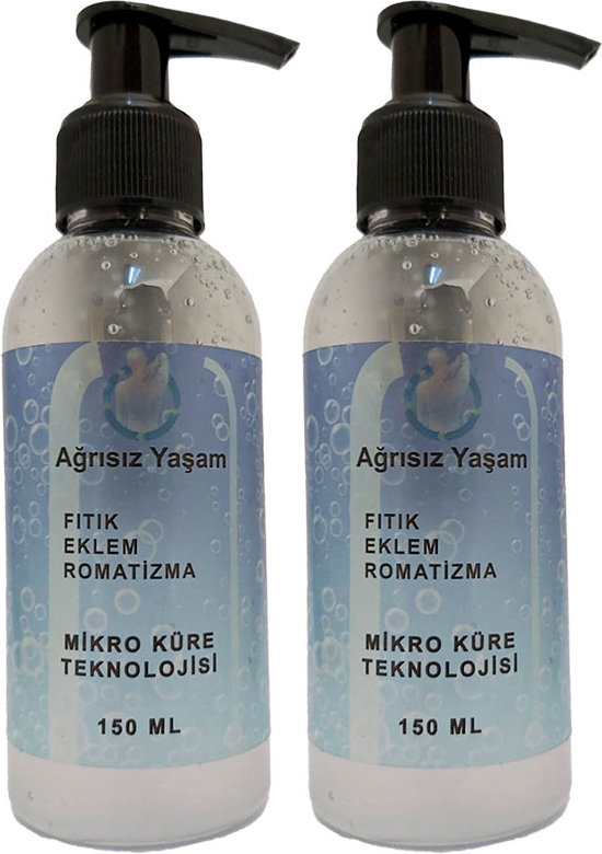 Ağrısız Yaşam Jeli 2 Adet Mikro Küre Teknolojisi 150 ml Ağrılarınıza Teskin Jeli