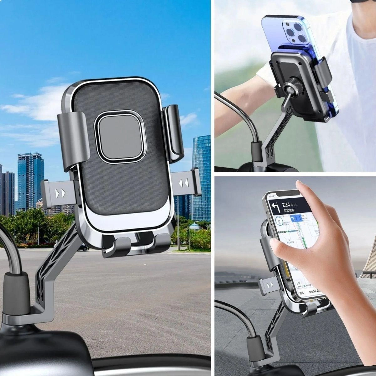 Dikiz 360 Derece Dönebilen Telefon Tutucu Aparat